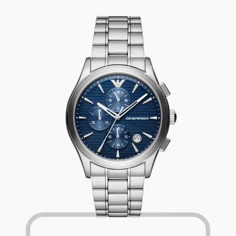 Emporio Armani Paolo Chrono Stainless Steeel Men's Watch- AR11528